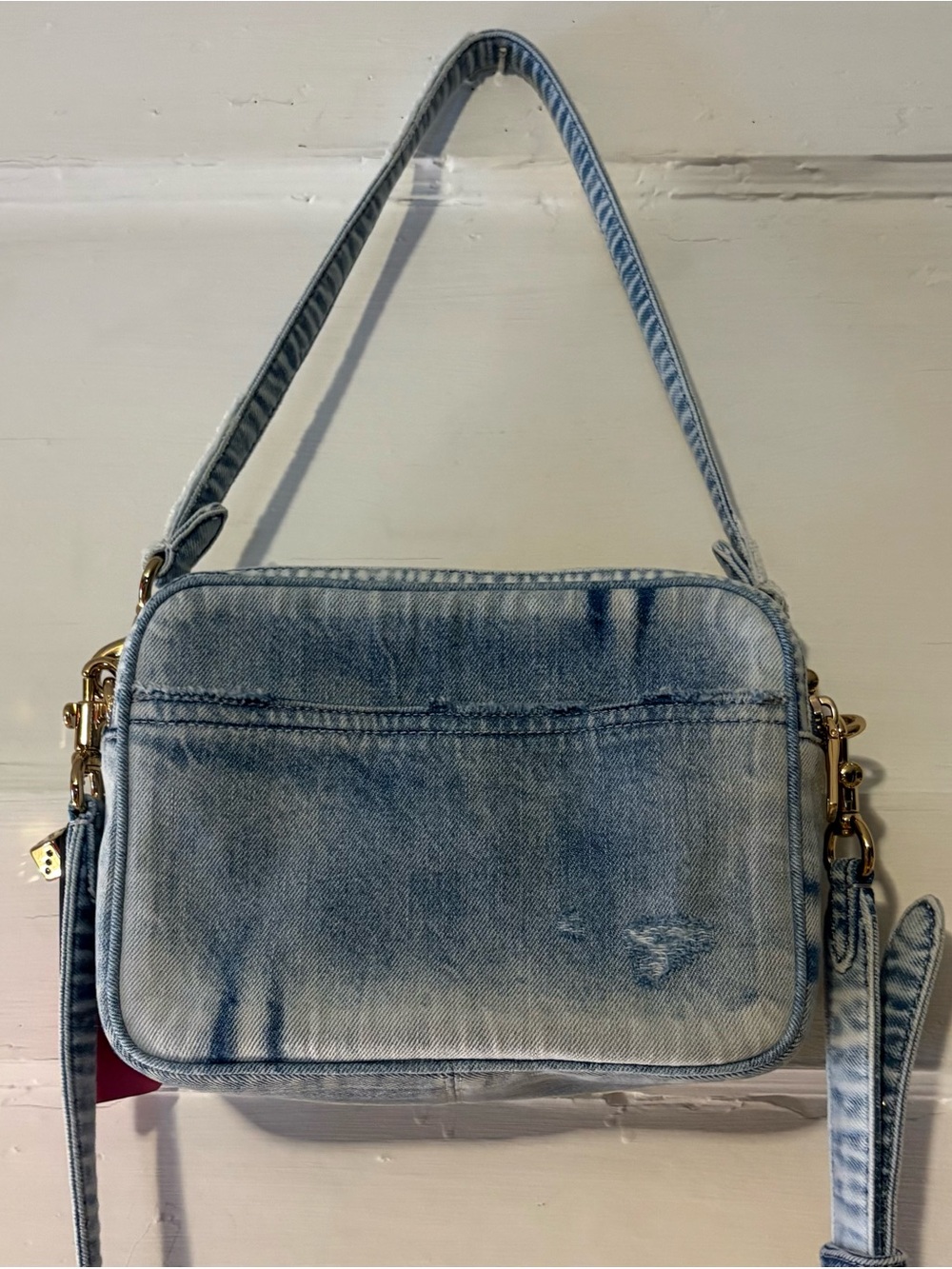 Coach Loved Denim Carey Bag NWOT - Picture 3 of 10